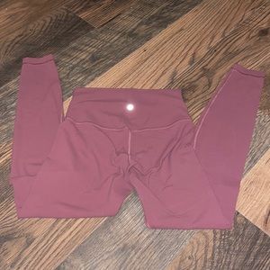 Lululemon Align Leggings- blush pink